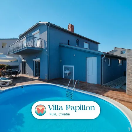 Papillon - Ausgestattete Ferienoase Vila Pula