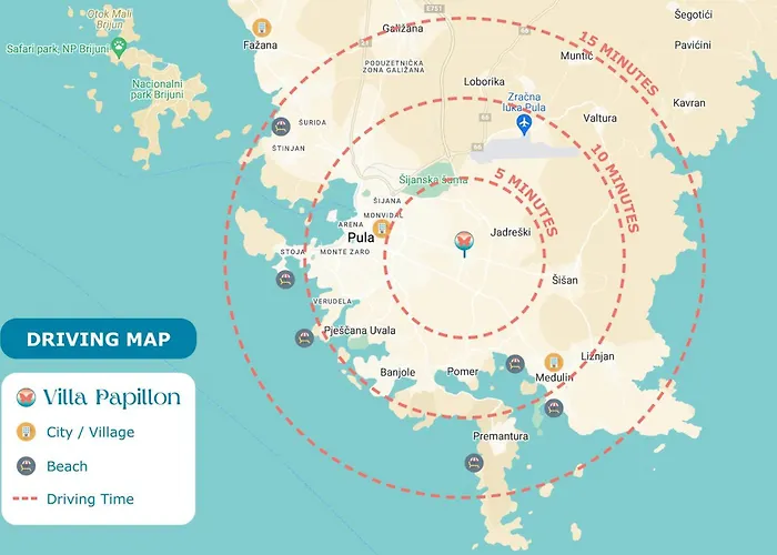 Papillon - Ausgestattete Ferienoase Villa *